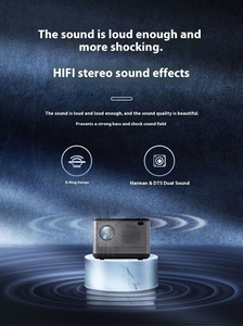 Primera clase portátil 4K Max Mini 3D <span class=keywords><strong>LCD</strong></span> láser proyector doméstico Wi-Fi decodificación inteligente lámpara LED Android 11 para uso en interiores pequeños - Product Image 6