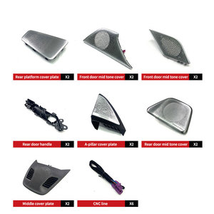 G30 G38 Xe Nội Thất Phía Trước Và Phía Sau Cửa Loa Bìa Trang Trí Môi Trường Xung Quanh Ánh Sáng Cho BMW G30 2016 + - Product Image 3