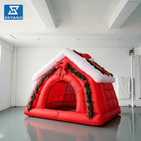 Tentes gonflables sur le thème de Noël, maisons gonflables de Noël