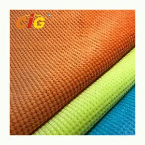 Tela de tapicería de pana de rayas cómoda ODM disponible
