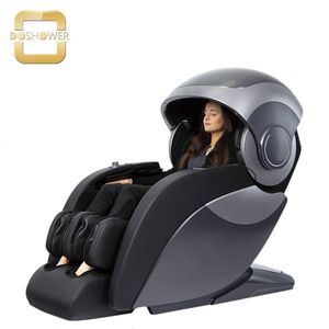 เก้าอี้นวดระบบ 4D พร้อมฝาครอบแคปซูลอวกาศ ระบบลมอัดและระบบสั่นสะเทือน สำหรับเฟอร์นิเจอร์ร้านเสริมสวย - Product Image 6