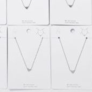 Set di 12 Collane in Acciaio a Forma di Cuore, Gioielli Minimalisti, Ciondolo Charm alla Moda - Product Image 4