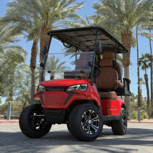 72V Lithium Golf giỏ hàng bốn chỗ Mười điểm một inch hiển thị 150km phạm vi cuối cùng điện Golf giỏ hàng - Product Image 2