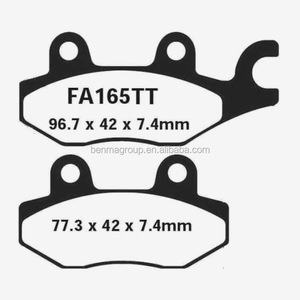 Pastillas de Freno Sinterizadas BENMA FA165 para ATV UTV CF500 LTR 450, para Commander 800, Maverick 1000, YFZ450, YFM <span class=keywords><strong>700</strong></span> - Product Image 6