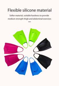 Pinne da Nuoto Corte in Silicone di Produttore Popolare con Garanzia di Qualità <span class=keywords><strong>Attrezzatura</strong></span> Professionale per <span class=keywords><strong>Snorkeling</strong></span> e Sub - Product Image 5