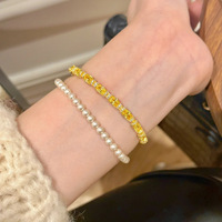 Bracelet en dentelle de luxe YINONG haut de gamme, chaîne en alliage, pierre naturelle ovale, bijoux polyvalents pour tous les jours, certifié IGI, pour femmes