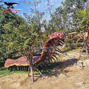 Parque <span class=keywords><strong>de</strong></span> Atracciones, <span class=keywords><strong>insectos</strong></span> animatrónicos artificiales personalizados, Ciempiés <span class=keywords><strong>de</strong></span> gran tamaño a la venta - Product Image 6