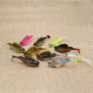 Guo Song Soft Jumping Pesca Bass Deep T-Tail Bouncing Lead Swimbait Jumping Fish Lure - Product Image 6