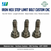 Vis à tête hexagonale à pas variable non standard, vis de positionnement hexagonale à pas variable, usinage CNC