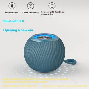 ลำโพงไร้สายพกพา TG337 พร้อมไฟ RGB กันน้ำ มีสายคล้องคอ สีสันสดใส เสียงสเตอริโอ 3 มิติ ซับวูฟเฟอร์ ใช้แบตเตอรี่ - Product Image 5