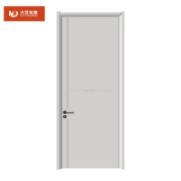Portes en PVC blanc écologiques et économiques, étanches, avec remplissage en panneau de graphène pour hôtels, appartements et villas