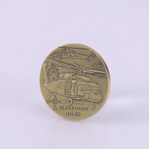 Monedas de latón antiguo indio, fabricación de recuerdos, con estampado de Metal, moneda de desafío personalizada en blanco
