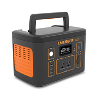 LMENGER K3 350วัตต์สถานีไฟฟ้าแบบพกพาที่มีทรัพยากรหมุนเวียนมือหมุนเครื่องกำเนิดไฟฟ้าสำหรับพลังงานแสงอาทิตย์