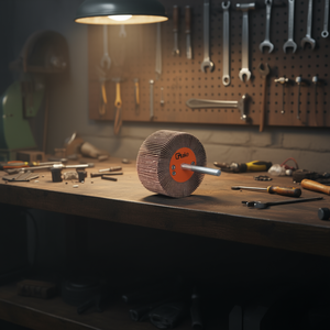 Disque abrasif à lamelles Ttake 40x5 mm, grain 60, tige de 6 mm pour le meulage - Product Image 3