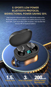 Audífonos E8s TWS con Cancelación de Ruido, <span class=keywords><strong>Auriculares</strong></span> Inalámbricos con Micrófono, Manos Libres, Pantalla LED, para Xiaomi Redmi - Product Image 5