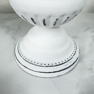 Retro White Iron <strong>Flower</strong> Arrangement <strong>Vase</strong> Wedding Banquet Shooting Props Vintage Rustic <strong>Flower</strong> Metal <strong>Vase</strong> - Product Image 5