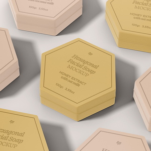 Hình lục giác hình ong mật ong bao bì hộp quà tặng thiết bị điện tử Laser tóc hộp giấy hình lục giác bao bì hộp - Product Image 4