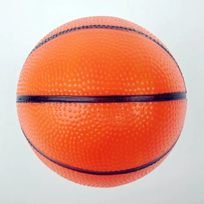 رخيصة OEM المطاط المواد البلاستيكية حجم صغير ألعاب أطفال كرة السلة (001)