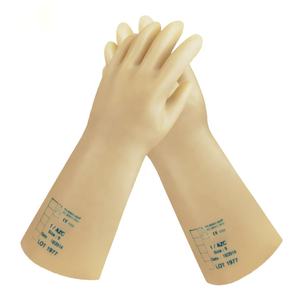 EN60903 40kv قفازات مطاطية صفراء طبيعية معزولة - Product Image 6
