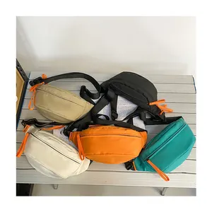 Taillentasche lässig trend Taillentasche große Kapazität Nylon Fanny Packs Schulter Taillenbreitband Tauschen