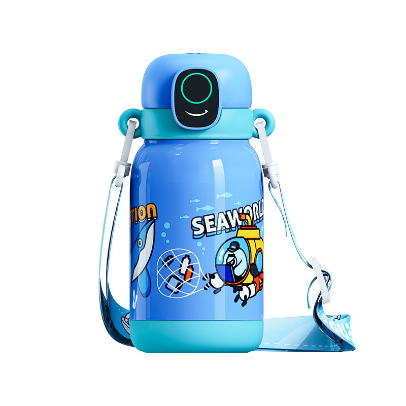 SGUAI K6 44 oz Fingerprint Water Bottles Tracks Water Intake Drinking  Bottle Tritan Sguai Smart Water Bottle App stanley Cup