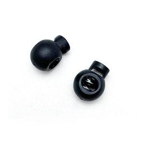 Plastic <b>Spring</b> <b>Clip</b> Buckle Round Snap Button For Cord Adjustment Durable Use - Product Image 2