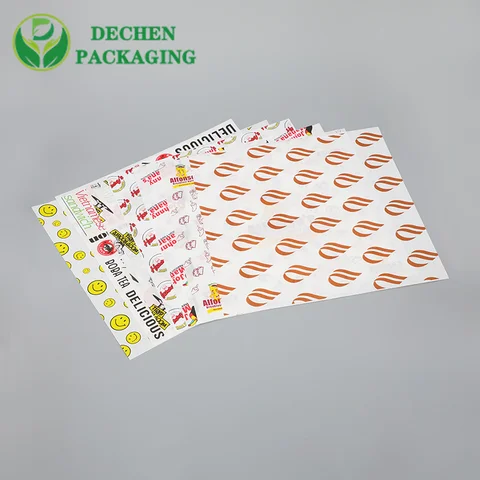 What kind of paper is used to wrap burgers?