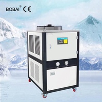 Unité de refroidissement d'eau automatique à air refroidi de 10 à 25 CV avec condenseur à calandre tubulaire, pompe, économie d'énergie et haute précision, portable