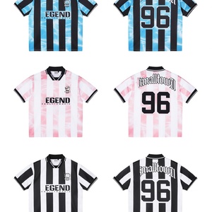 Camisetas de Fútbol Vintage Personalizables al por Mayor, Uniformes de Rugby Personalizados para la Temporada de Verano con Servicio OEM Disponible - Product Image 4