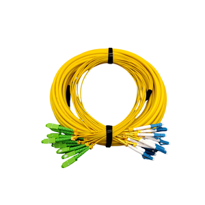 Nhà máy cung cấp LC SC FC ST sợi quang Breakout Cáp pre-chấm dứt Singlemode sợi thân cây cho dữ liệu centre 4G Wi-Fi 3G GPRS - Product Image 2