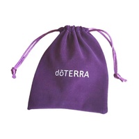 Pochette en velours Sac à cordon en velours souple de luxe de haute qualité pour huiles essentielles