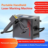 Nouvelle imprimante laser modèle 20w 30w 50w, machine de marquage de logo de marque portable, machine de gravure et d'impression sur bois et métal