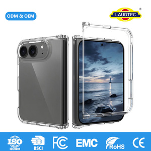 เคสใสกันกระแทกพิเศษสำหรับ iPhone 18 Fold พร้อมตัวป้องกันกล้อง 2.5 มม. และขอบแข็ง 1.2 มม. ผลิตจาก PC ป้องกันรอยขีดข่วนและเหลือง ดีไซน์บางเฉียบ - Product Image 1