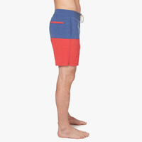 Short de plage de poche imperméable à séchage rapide taille moyenne décontracté élastique solide anti-rides salle de sport écologique vente en gros OEM