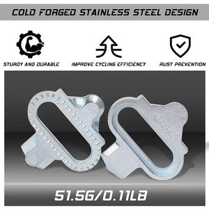 Tacos de nailon para bicicleta, tacos para Pedal de bicicleta de carretera, conjunto de tacos para equipo de equitación de grupo de Pedal autoblocante para bicicleta de carretera - Product Image 4