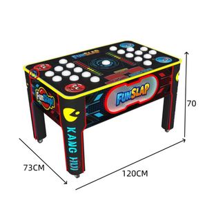 Máquina recreativa de juego de metal con monedas para dos jugadores, luces intermitentes, enchufe universal en inglés para centros de entretenimiento infantiles - Product Image 2