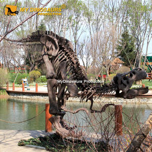 Mon Dino Grandeur nature Dinosaure Stégosaure Squelette Pour Center Commercial - Product Image 6