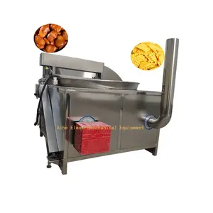 Automatische Temperaturregelung Hanfblumen-Chips automatische Bratmaschine teigfritteuse Maschine