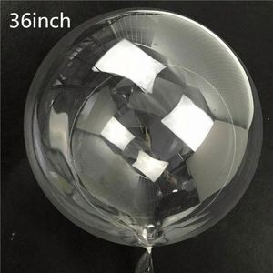 Ballon transparent rond de 36 pouces, prêt à être expédié, prix bas, vente chaude, ballon Bobo transparent pour fournitures de fête - Product Image 2
