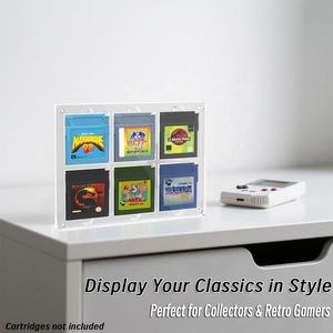 Étui de jeu compatible avec <span class=keywords><strong>Nintendo</strong></span> <span class=keywords><strong>DS</strong></span> et 3DS, support de jeu magnétique en acrylique, étui transparent pour cartouches de jeu - Product Image 5