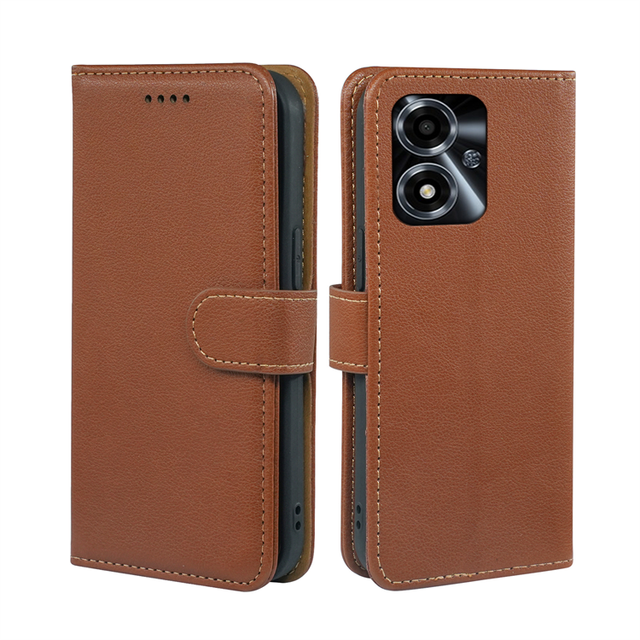 Rfid Blocking Litchi Leather Wallet Cover Card Slots Phone Case for Infinix Hot 60i 60 Pro + GT 30 Smart 10 Plus case
