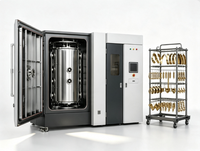 Machine de revêtement sous vide PVD sur mesure AsiaLink pour la production en série d'acier inoxydable, d'alliages, de plastique, de verre et de céramique