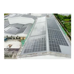 Système de montage pv pinces de toit pince de toit solaire en aluminium métallique