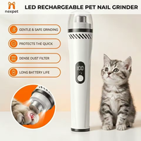 Tête de polissage diamantée ultra-affûtée, outil de coupe-ongles durable et indolore pour chiens et chats, kit de toilettage pour animaux sans désordre