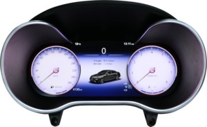 แผงหน้าปัดดิจิทัลขนาด12.3นิ้วสำหรับ Mercedes Benz c/gLC W205/W253 2015-2018แผงหน้าปัดแผงหน้าปัดห้องนักบิน - Product Image 3