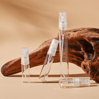 Descuento en Botellas de Perfume de 2ml, 3ml, 5ml y 10ml, Botellas de Vidrio con Logotipo Impreso, Atomizador de Perfume de Viaje Recargable, Muestra Gratis