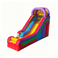 Toboggan gonflable Wacky WetDry