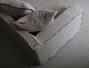 Wabi-sabi bông và vải lanh <span class=keywords><strong>sofa</strong></span> Homestay tối giản đôi <span class=keywords><strong>sofa</strong></span> giải trí Túi mềm <span class=keywords><strong>sofa</strong></span> tất cả tháo rời và tùy chỉnh - Product Image 6