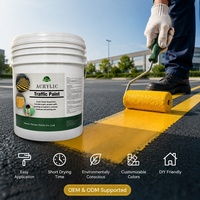 Peinture de marquage routier en acrylique de qualité supérieure pour extérieur, revêtement de surface routière pour signalisation routière, vente en gros