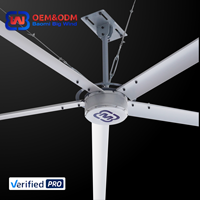 Ventilateurs de plafond industriels HVLS BBW sur mesure 12, 14, 24 pieds – Grande circulation d'air pour entrepôts à volume élevé – Moteur puissant
